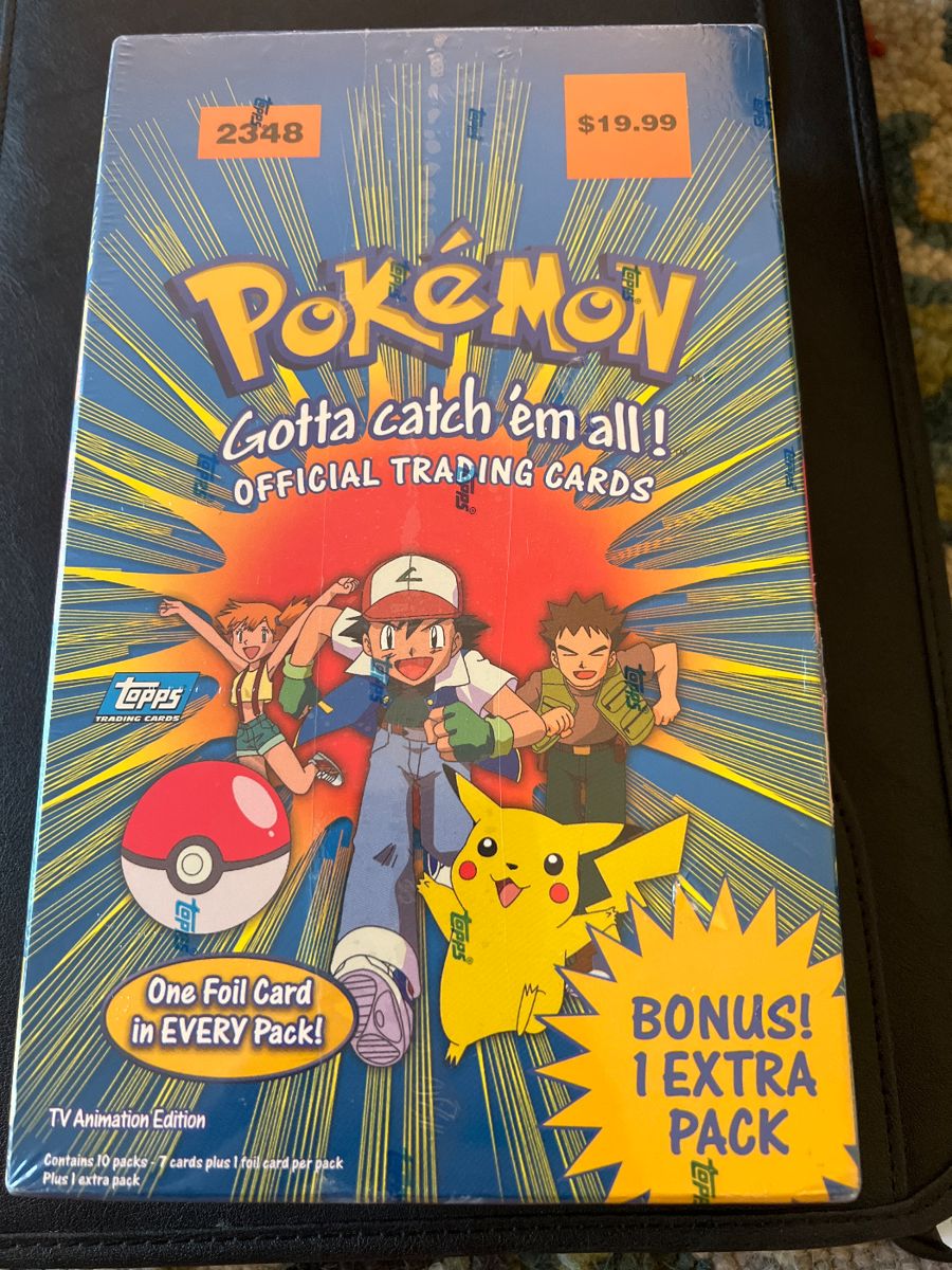 Pokémon official Trading Cards. New in box
