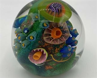 01 Glass Globe by Aro Schulz 1999 4 SIGNED 