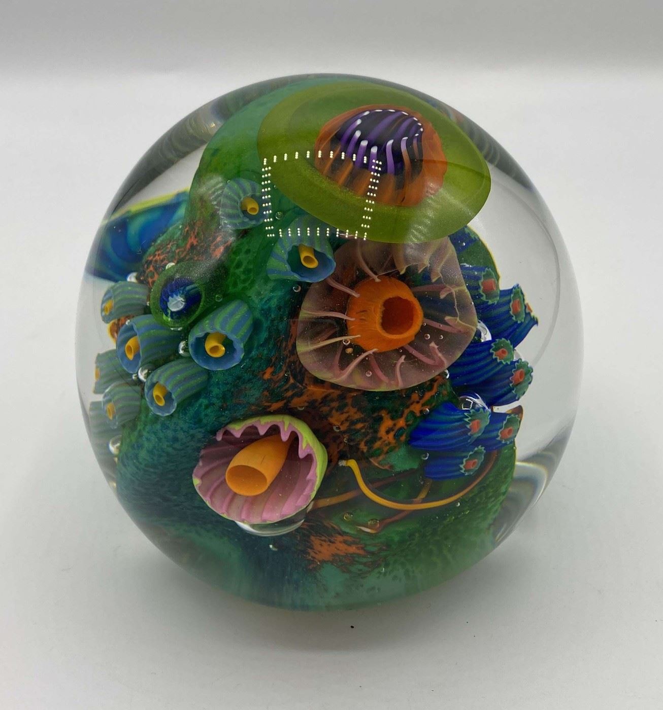  01 Glass Globe by Aro Schulz 1999 4 SIGNED 