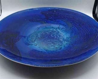 Josh Simpson Blue Bowl SIGNED 