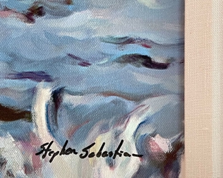 Detail pic, artists signature