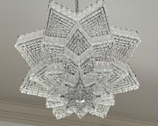 Detail pic, Schonbek Equinox chandelier. Took this photo using only natural light and no editing to show its beauty.