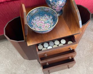 Antique Martha Washington sewing cabinet