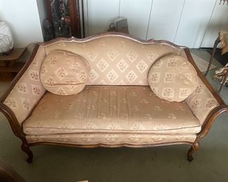 Antique loveseat
