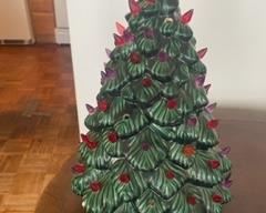Ceramic Xmas tree small