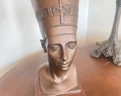Nefertiti bust @ 14"h 