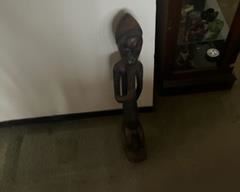 African statue 18 h