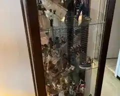 Curio cabinet #1 with figurines