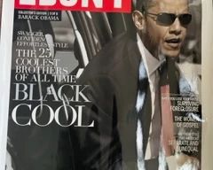 Our very own "Obama Center" includes posters, books, and an Obama watch