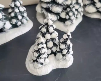 Christmas Village Trees