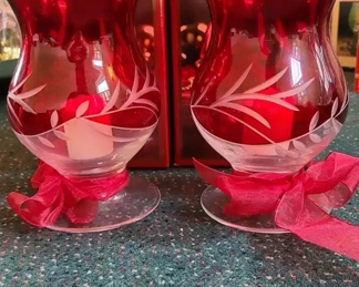 Lenox Petite Floral Ruby Hurricane