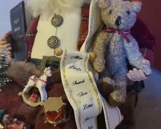 Santa with List