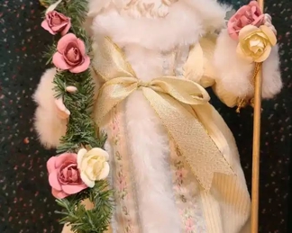 White Robe Victorian Santa