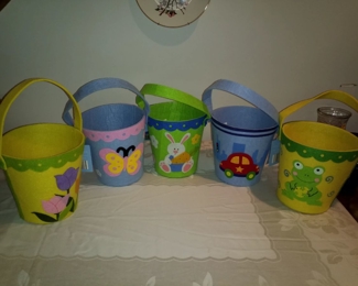 Vintage Easter baskets