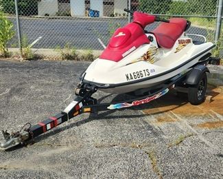 1999 Sea-Doo GS With 1998 Shorelandr Trailer