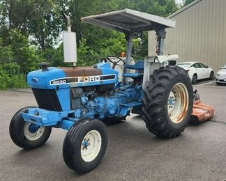 1993 Ford 4630 Tractor With Brush Hog Mower, SN# BD49786, City Of Belton Surplus Item