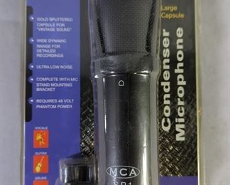 MCA Studio Pro Series SP1 Condenser Microphone, New In Package