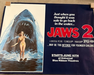 Large Original movie poster poster 45” by 60 “