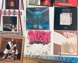 Vinyl records. Many artists. 