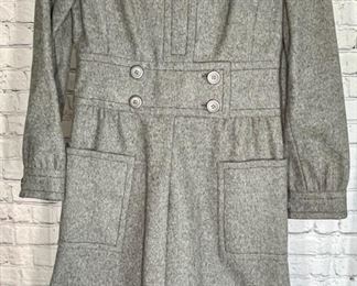 Christian Dior Wool Grey Dress