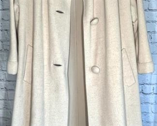 Jordan Marsh 100 Virgin Cashmere Country Tweeds Coat