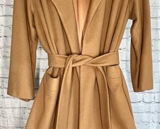 Julius Garfinckel Light Brown Coat