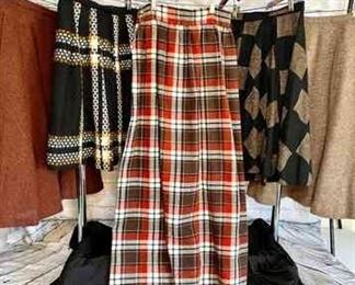 Vintage Winter Skirts