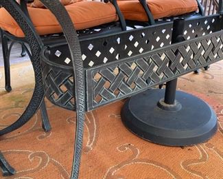 Detail of Oval Dining Table