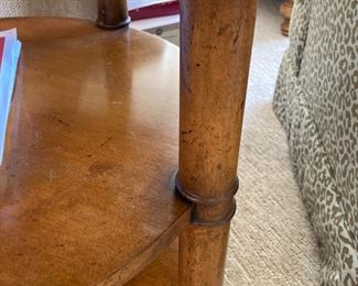 Leg Detail of BAKER Side Table