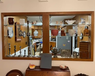 a collection of 19th century American and British pewters