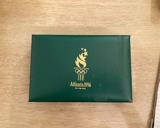 Playing Card holder from the Atlanta 1996 Olympic Games