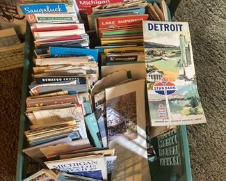 Large Assortment of Maps... Newer and Vintage