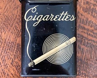 Antique Cigarette Tin