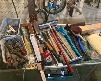 Snow Scrapers; Rulers; Yard Shears; Dust Brushes; Small Hand Tools and Much More!
