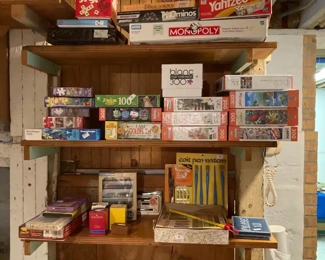 Vintage Games, Puzzles, Craft Supplies, Calligraphy Set; Paper and much more!