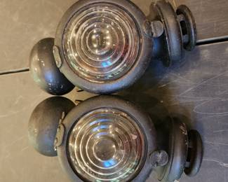 Antique Ford Model T Oil Side Lamps (4 available)