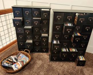 Tons of DVD"s and CD's