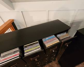 Tons of cd's and dvd's