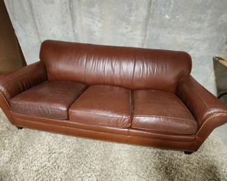 Hancock and Moore Leather Sofa