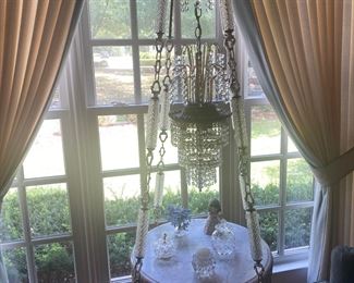 Vintage table chandelier