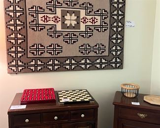 Original Hopi rugs presented to the family. In great shape! Prices are firm on the rugs. 