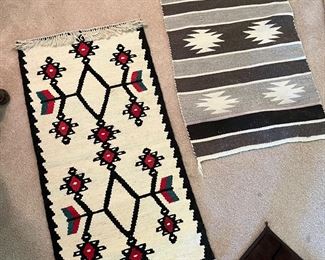 Smaller Hopi rugs/mats. 