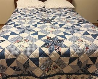 MCM full size bed and headboard. 