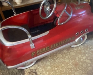 Fire Dept No 1 Pedal Car