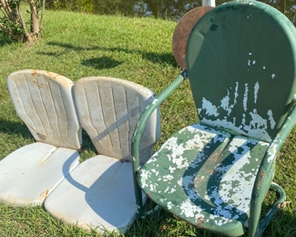 More Fabulous Mid Century Metal Chairs!