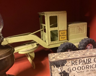 Tonka Tennessee State Hwy Dept Dump Truck and Motor Grader