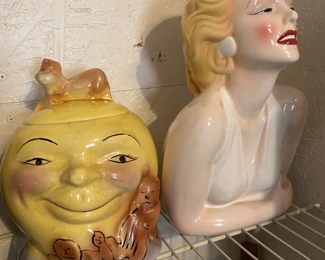 Vintage “Cow Jumped Over The Moon” Cookie Jar
Marilyn Monroe Cookie Jar