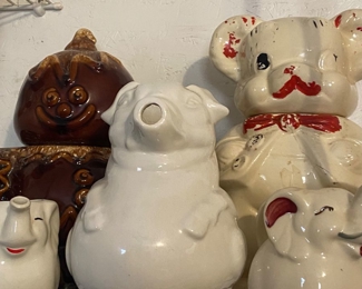 Hull Gingerbread Cookie Jar
Vintage Turn About Bear Cookie Jar