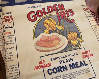 Golden Iris Corn Meal Sack
(Props Used in “Fried Green Tomatoes”)