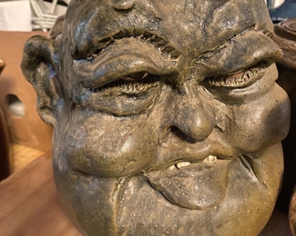 Clete Meaders Face Jug